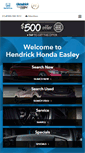 Mobile Screenshot of hendrickhondasc.com